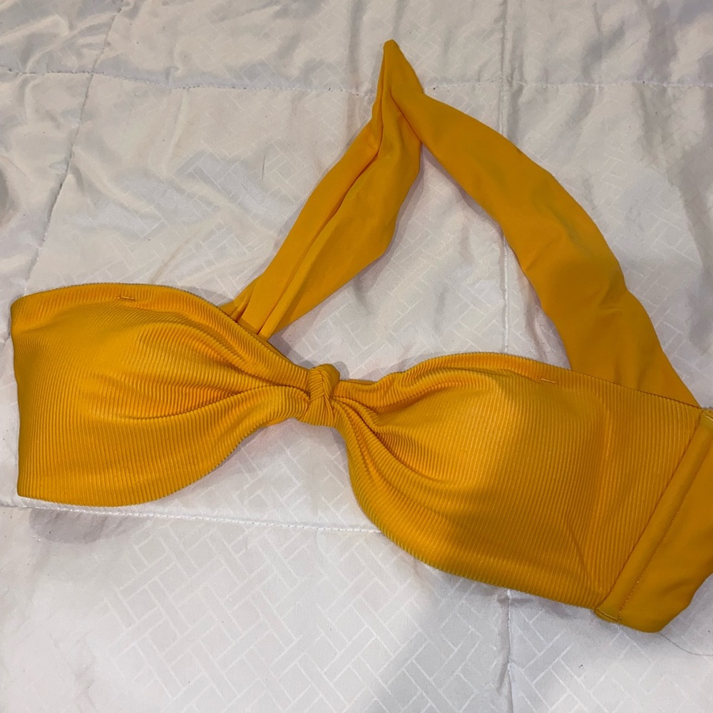 Abercrombie Yellow Bandeau size M